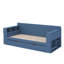 Grand lit de jour avec bureau amovible - Comprend des tiroirs de rangement et une table d'appoint hydraulique-1021860827-1021860831