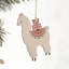 10.5cm Wood Holiday Shaped Ornament