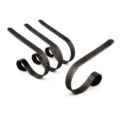 Holly MantleClip Stocking Holder