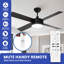 Latryce 48" Ceiling Fan with LED Lights