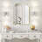 2-pack Bubble Crystal Wall Sconce