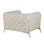 Fauteuil 100% cuir italien Global United