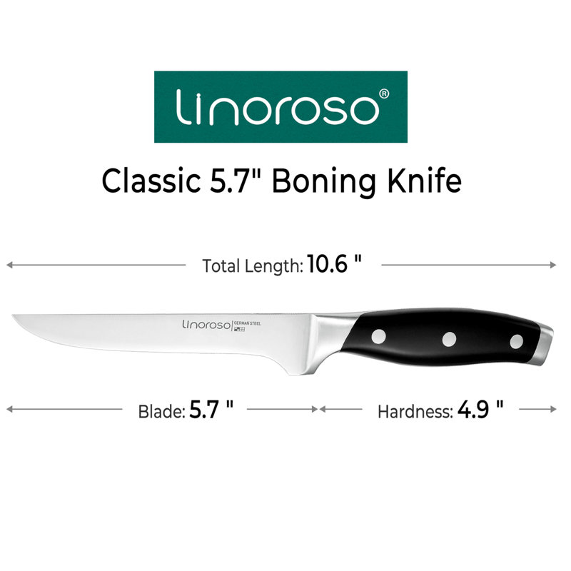 Couteau à désosser 5,7 po Linoroso