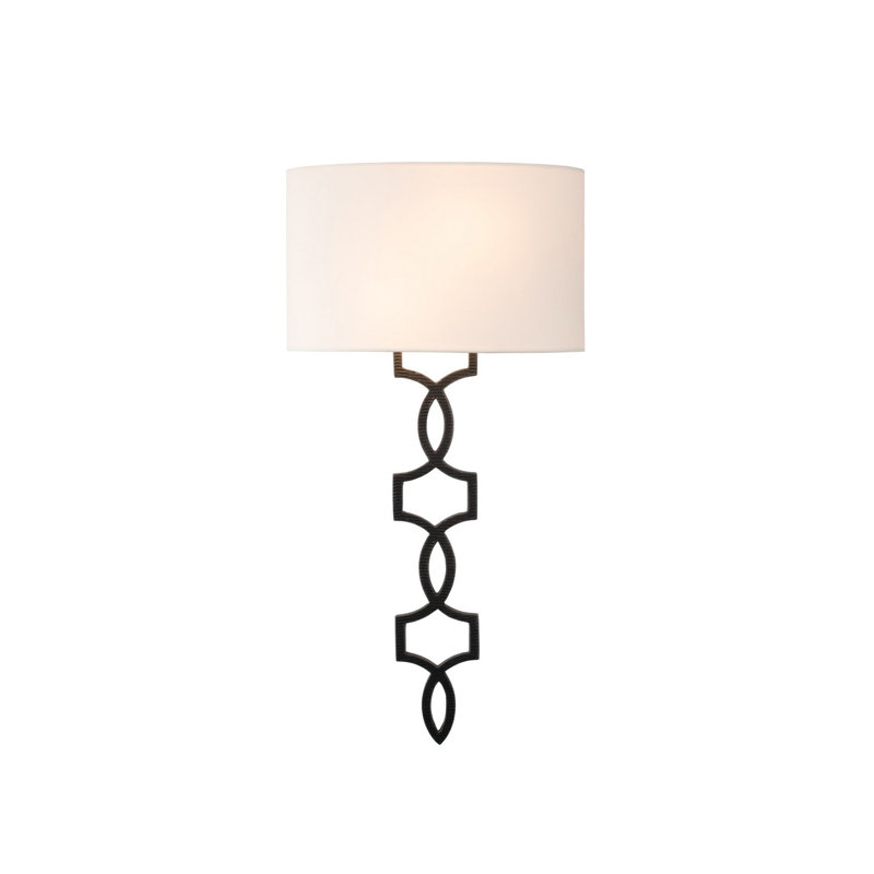 Applique murale en bronze Chateau 1 LT Heirloom Kalco