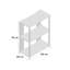 Raife 75.7cm H x 60cm W Etagere Bookcase-1309926181