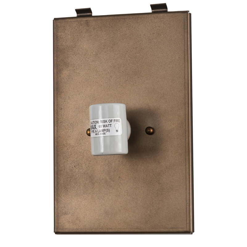 Rustic Lodge 2 - Light Flush Mounted Sconce