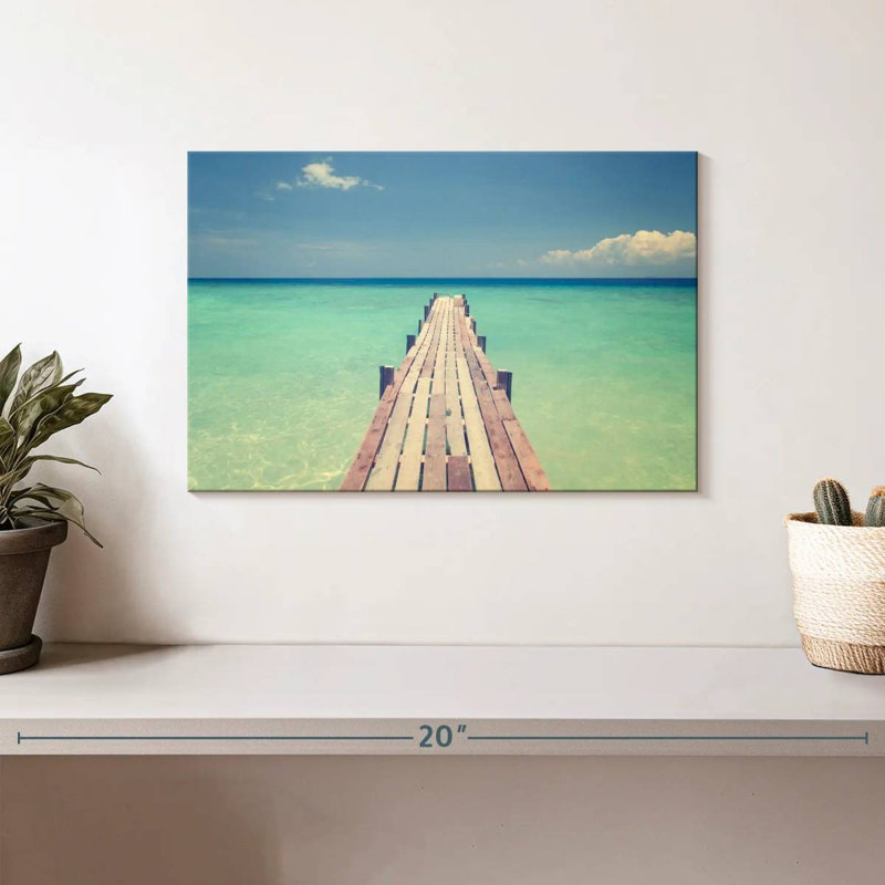 Quai de plage Aletra Boardwalk, H 8 po x l 12 po
