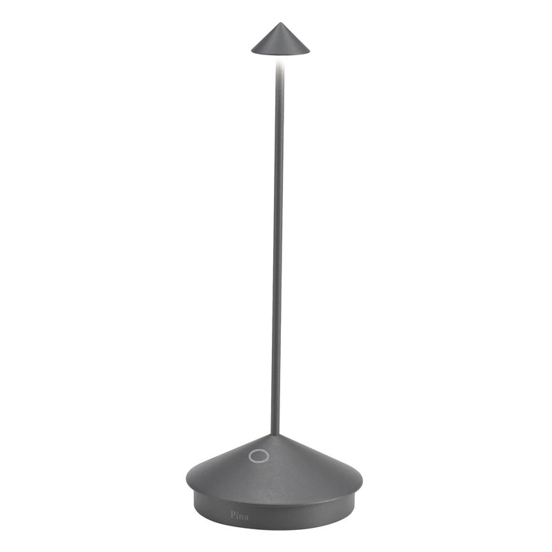 Pina Pro Table Lamp, Dark Gray