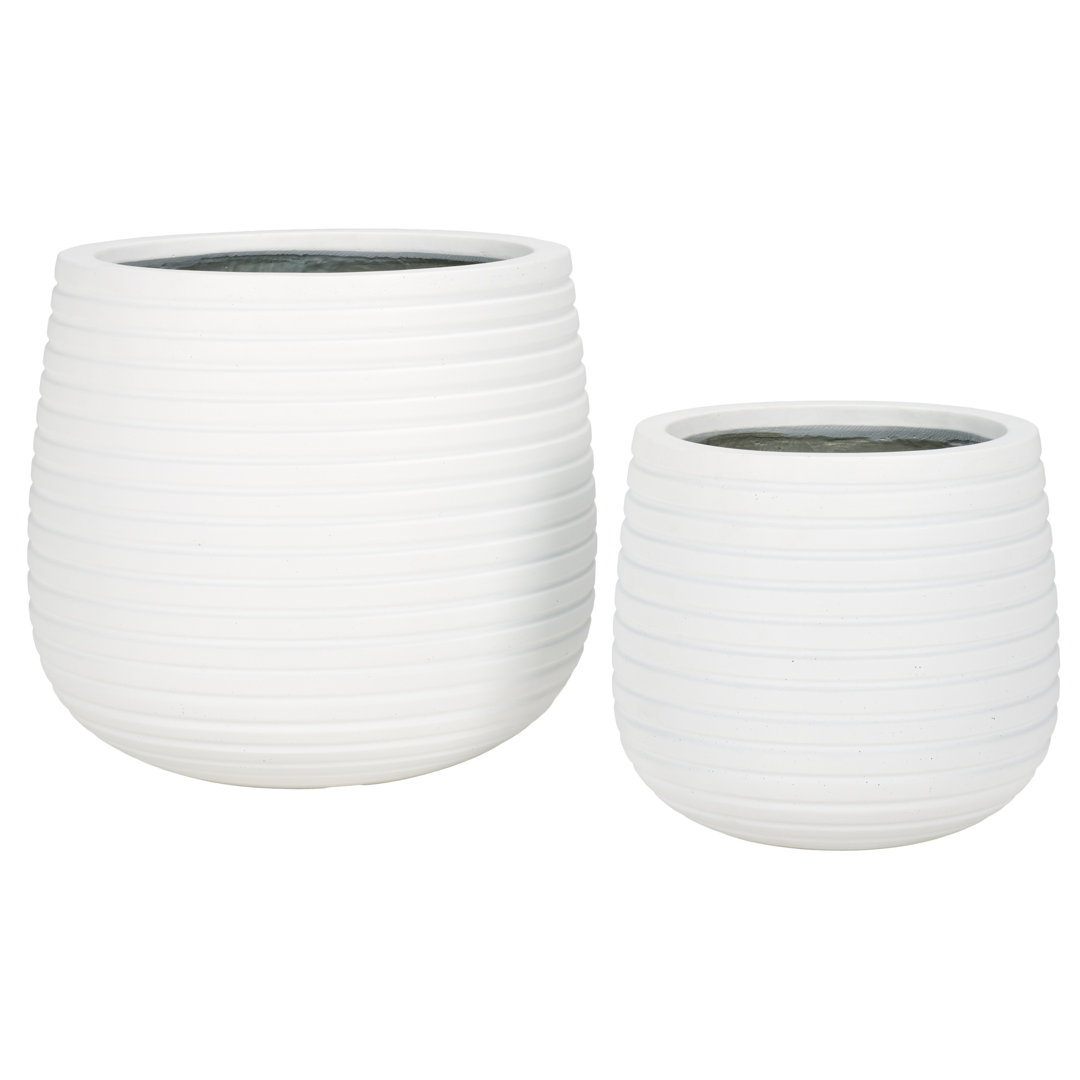 Bozana Planter (Set of 2) Latitude Run® 