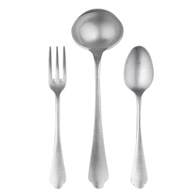 Dolce Vita 3 - Piece Stainless Steel Hostess Set