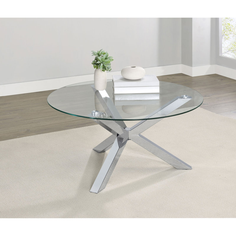 Table basse Alexa, 17.99" H x 34.99" W x 34.99" D