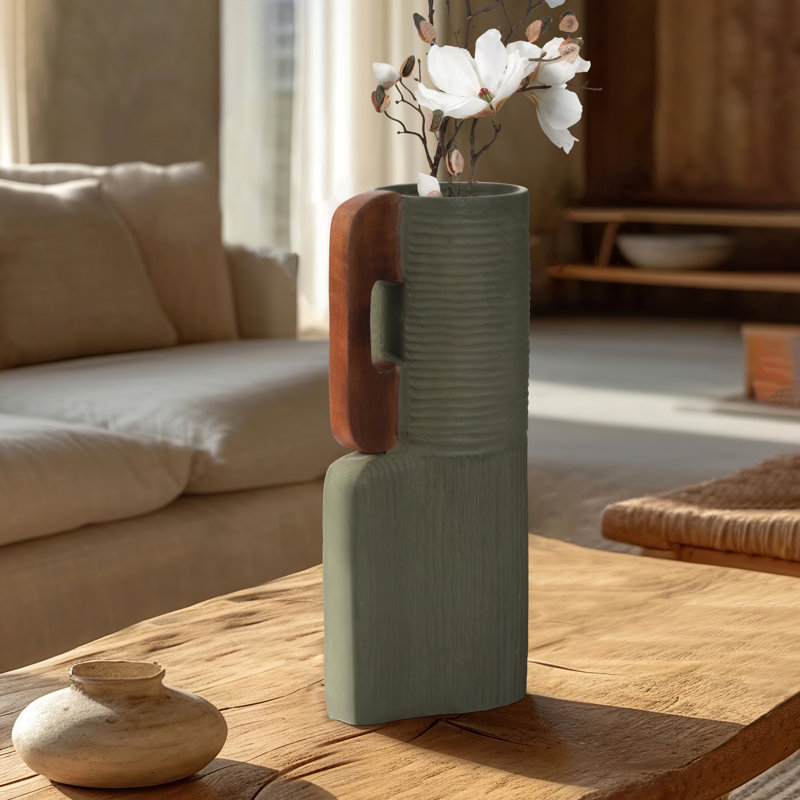 Kenweigh Handmade Resin Table Vase