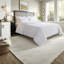 Couvre-lit en polyester très grand Essential White