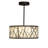 Dimmable LED Drum Chandelier