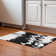 Premium Machine Washable Prisco Black Rug
