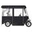 Golf Cart Enclosure, Polyester Driving Enclosure, Club Car Covers Universal Fits For 2+2 Passenger Golf Carts, Sunproof And Dustproof Outdoor Cart Cover-119014358-119014359