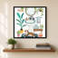"Urban Jungle Bath I" par Mary Urban - Impression sur toile-130857853-130857857