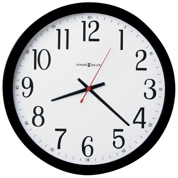 Howard Miller Metal Wall Clock | Wayfair