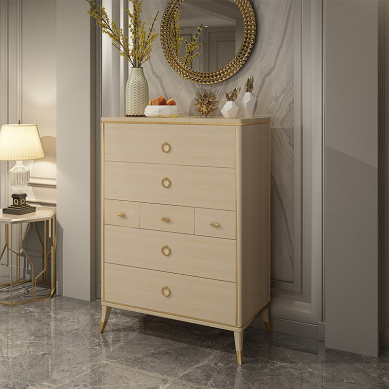Commode de luxe minimaliste de style américain