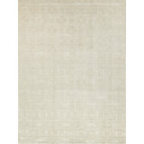 Camora Modern Handmade Silky Nylon Beige Area Rug