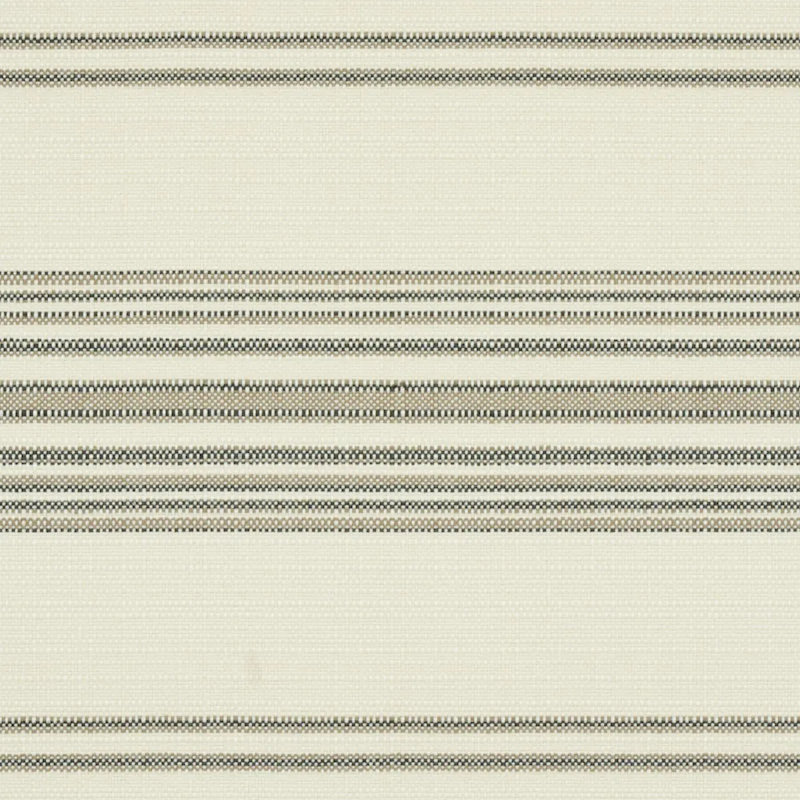Tissu intérieur / extérieur à rayures Solana, Pierre
