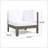 2-Piece Acacia Wood Love Seat Set With Water-Resistant Cushions, Perfect For Small Outdoor Spaces And Urban Living.