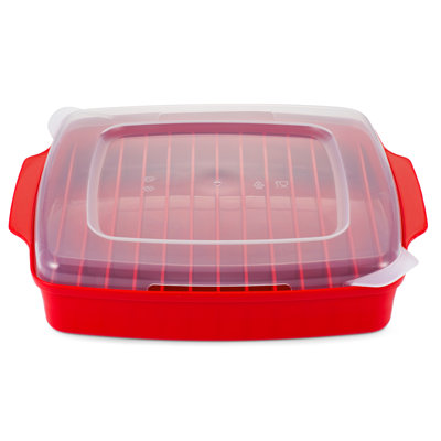Get 11" Microwave Bacon Tray | Large, Coated & Non-Stick – DoubleWave