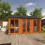 14x10w Tiger Retreat Contemporary Summerhouse