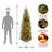 Levit Kingswood Fir Pencil Tree with Clear Lights-92439938
