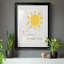 «You Are My Sunshine», reproduction d'art textuel sur papier encadré-738139547-738139550
