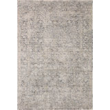 Amber Lewis x Loloi Alie Greys/ Beige/ Ivory Area Rug