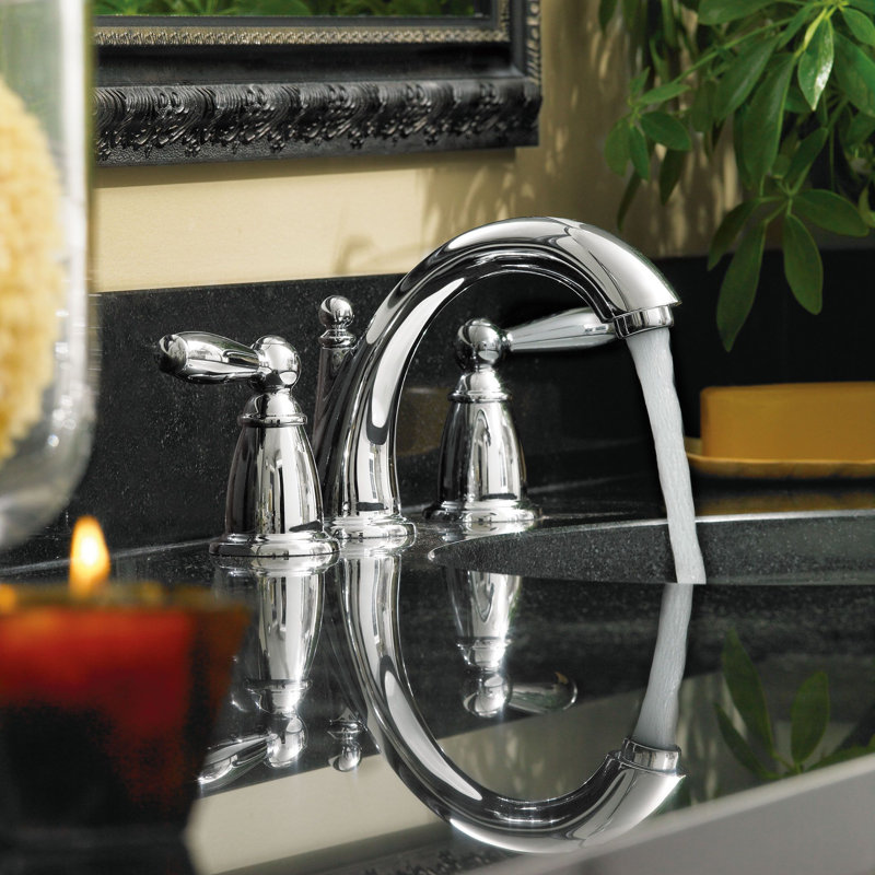 Moen Brantford Widespread Bathroom Faucet, Chrome