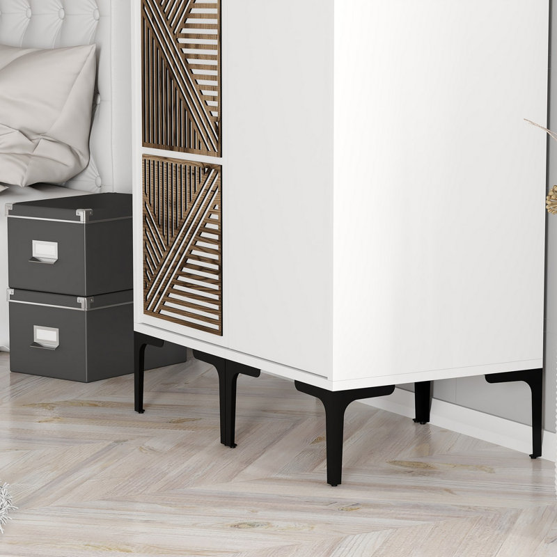 Armoire Ayreanna, Blanc