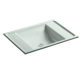 Alteo Metal Rectangular Undermount Bathroom Sink with Overflow