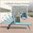 Mayrelin Outdoor Metal Chaise Lounge Set-832677747