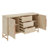 63'' Modern Herringbone TV Stand With Cable Management And 3-Drawer-1863467787