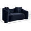 Causeuse en velours Haida-1224900833