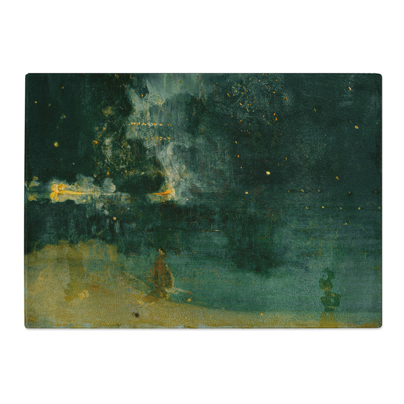Nocturne by James Mcneill Whistler Chopping Board, 0.4cm H x 28.5cm W x 39cm L