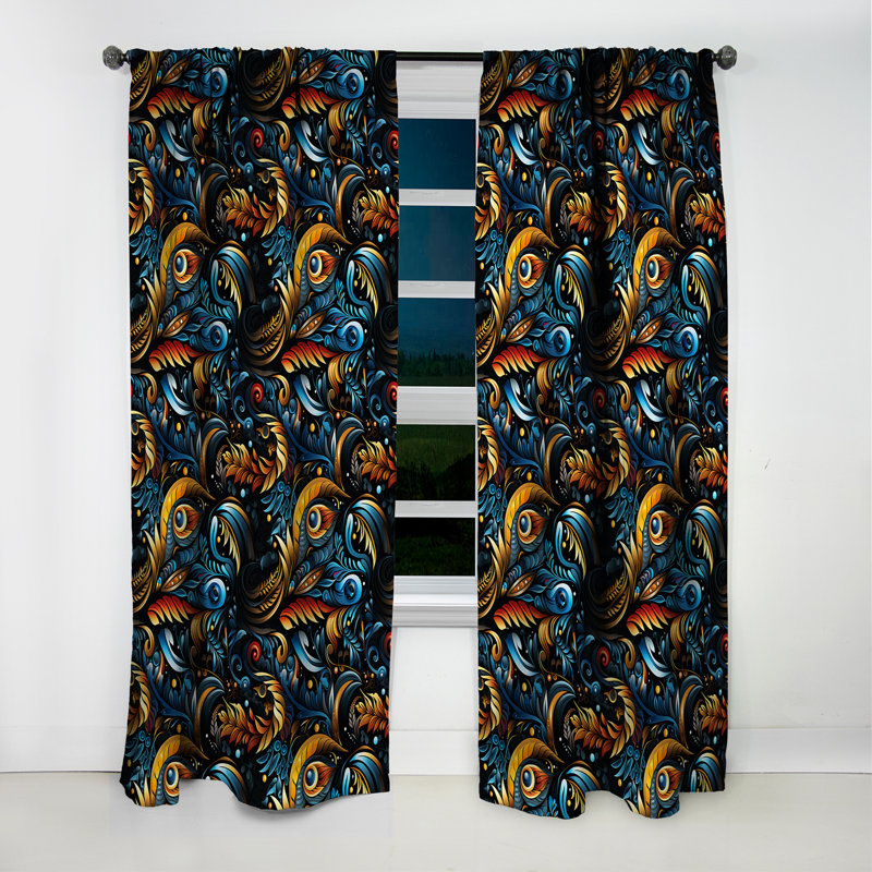 Motif bohémien tribal bohème Boho Tribal II, L 52 po x L 84 po