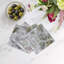 Serviettes de table en satin de coton girafe