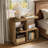 3 Tier Narrow Nightstand With Storage-1902147540