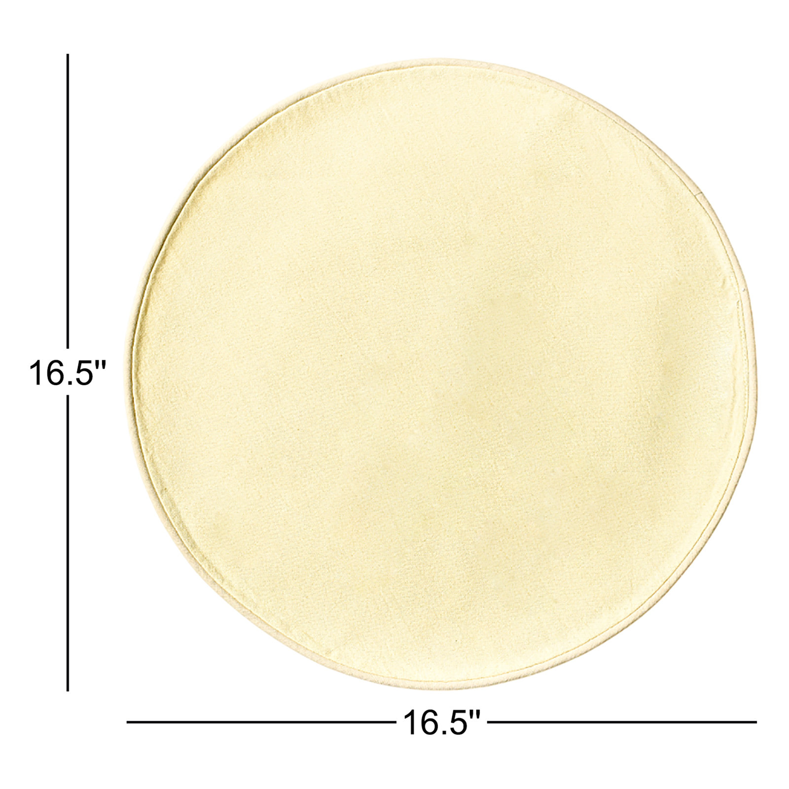 Reversible Placemat, Ecru