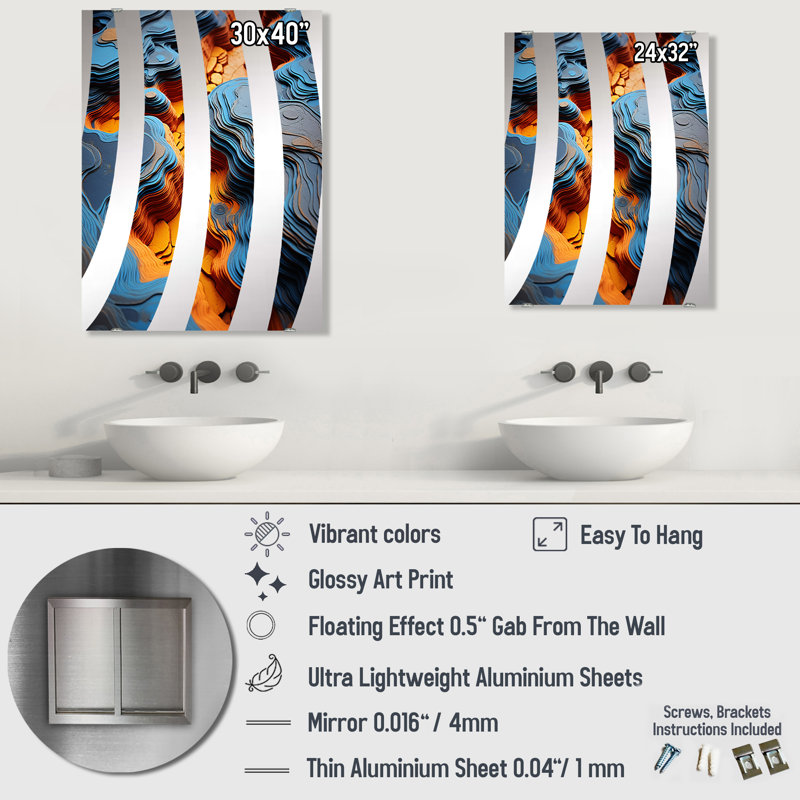 Miroir Ciupan, 32 po x 24 po