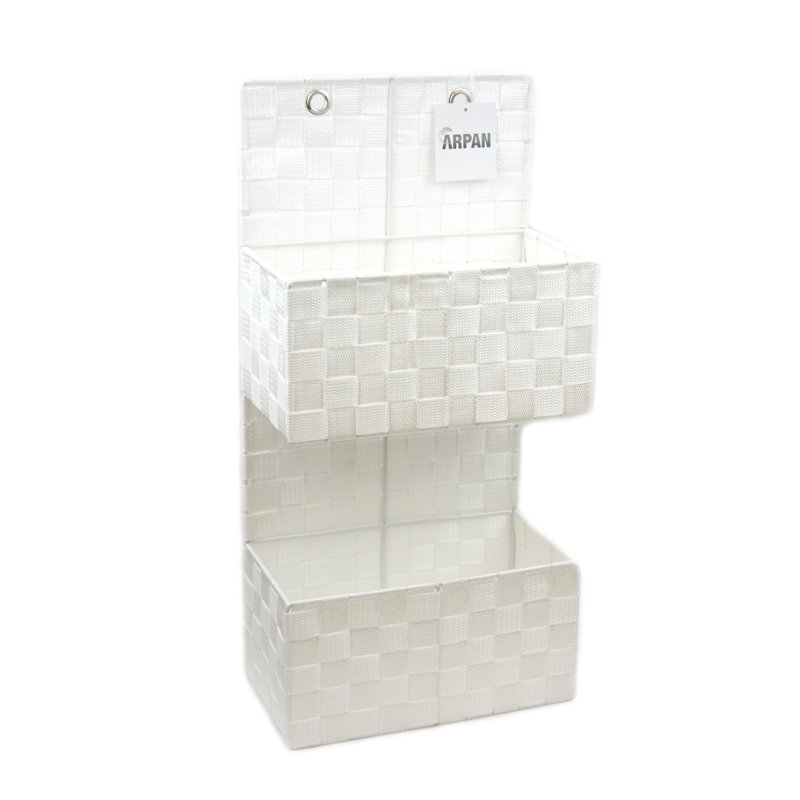 2 Piece Plastic / Acrylic Tiered Shelf