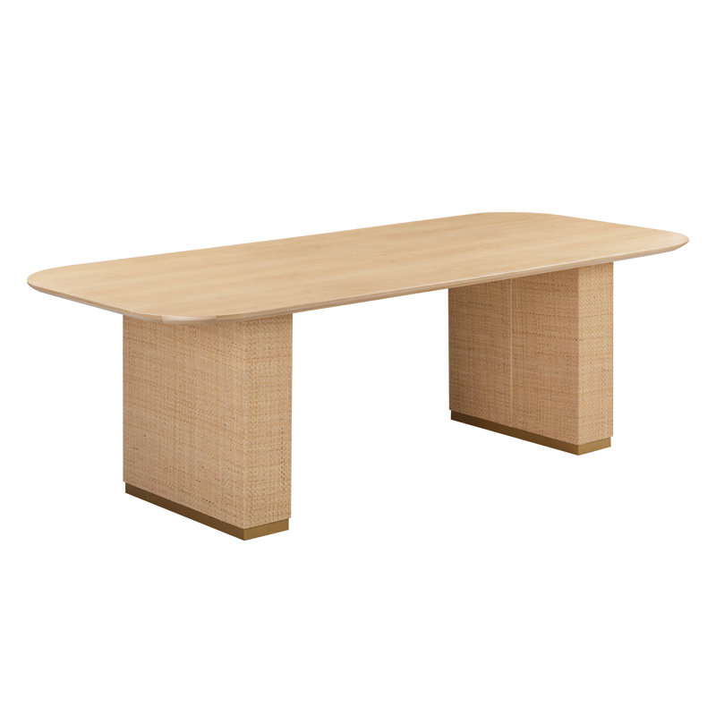 Table de salle à manger rectangulaire 96 po Tov Furniture Akiba