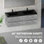 Meuble-lavabo flottant 60 po avec lavabo-1915820676