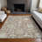 Machine Washable Indoor/Outdoor Xhevrie Taupe Rug-890827037