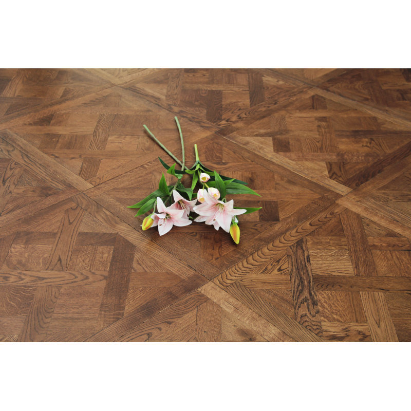 Oak 58cm W Hardwood Flooring, Natural Wood