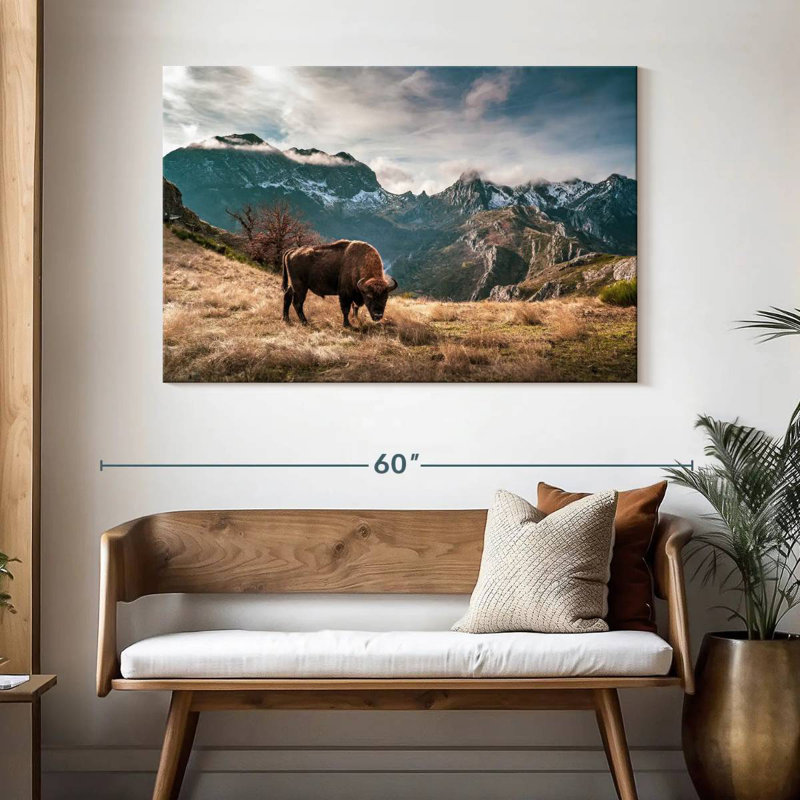 Brampt Bison By The Mountains