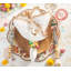 Shell Edge Napkin in White/Natural